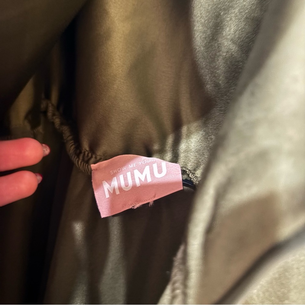 Show Me Your MuMu Sage Green Maxi Dress - Picture 6 of 11